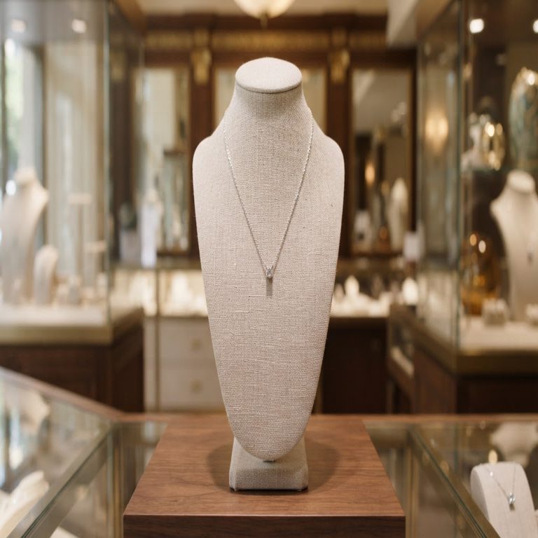 Silver-Style Necklace