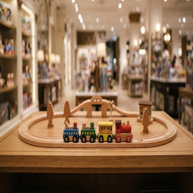 Wooden Train Set
